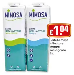 Bolama Leite mimosa s/lactose magro meio gordo promoção