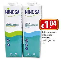 Bolama leite mimosa s/lactose magro promoção