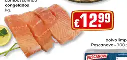 Bolama Lombos salmão congelados Pescanova promoção