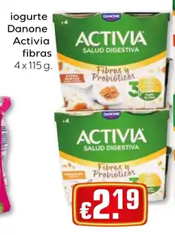Bolama iogurte Danone Activia fibras promoção