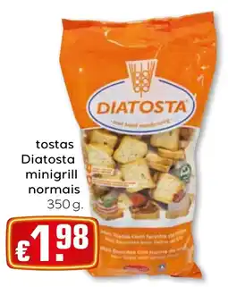Bolama Tostas diatosta minigrill normais promoção