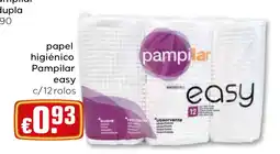 Bolama papel higiénico pampilar easy promoção