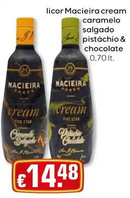 Bolama licor macieira cream caramelo salgado pistáchio & chocolate promoção