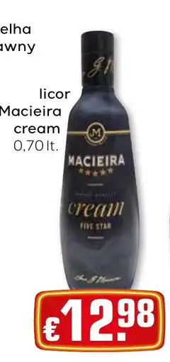 Bolama licor macieira cream promoção