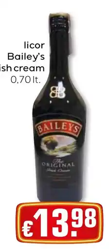 Bolama licor bailey's promoção