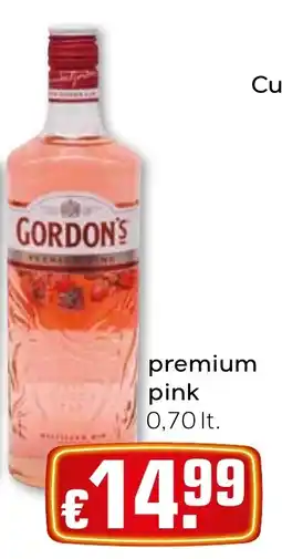 Bolama gordon's premium pink promoção
