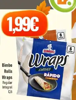 Belita Bimbo Wraps promoção