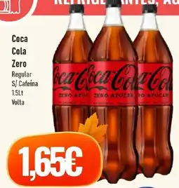 Belita Coca Cola Zero Regular S/ Cafeína promoção