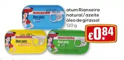 Bolama atum rianxeira natural/azeite óleo de girassol promoção