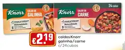 Bolama caldos knorr galinha/carne promoção
