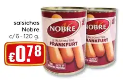 Bolama salsichas nobre promoção