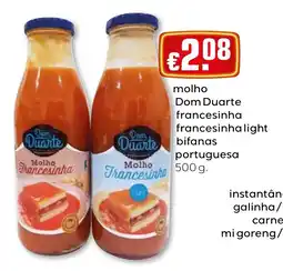 Bolama Molho dom duarte francesinha light bifanas portuguesa promoção