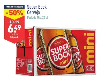 ALDI Super Bock Cerveja 3L promoção