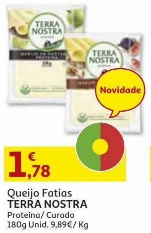 Auchan Queijo terra nostra promoção