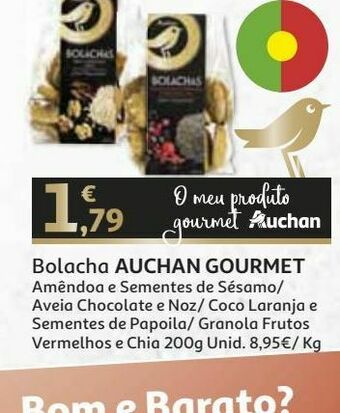 Auchan Bolacha auchan gourmet promoção