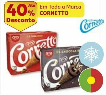Auchan Gelado cornetto promoção
