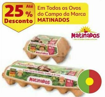 Auchan Ovos do campo matinados promoção