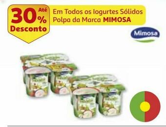 Auchan Iogurte batido mimosa promoção