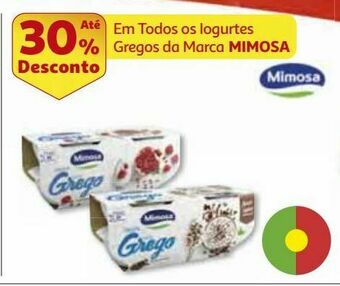 Auchan Iogurte grego mimosa promoção