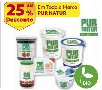 Auchan Iogurte biologico pur natur promoção