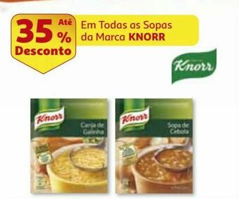 Auchan Sopa canja knorr promoção