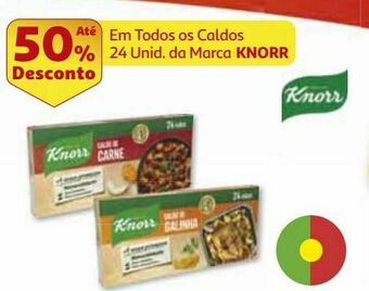 Auchan Caldo galinha knorr promoção