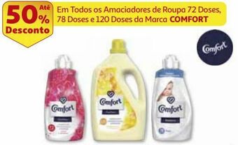 Auchan Amaciador roupa comfort promoção