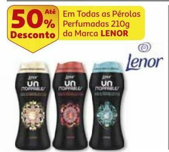 Auchan Pérolas perfumadas lenor promoção