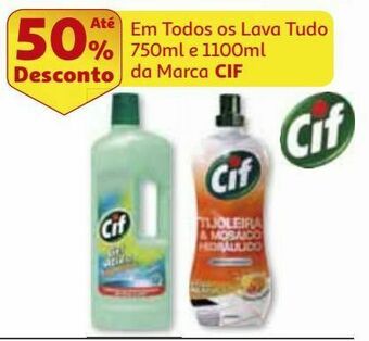 Auchan Lava tudo cif promoção