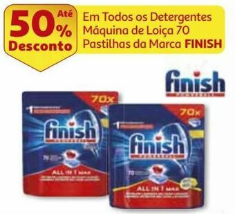 Auchan Detergente maq.loiça finish promoção
