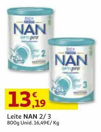Auchan Leite 2 nan promoção