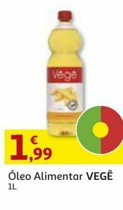 Auchan Óleo alimentar vegê:1 l promoção
