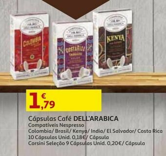 Auchan Cápsulas comp. dell'arabica promoção
