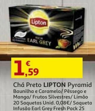 Auchan Infusão lipton promoção