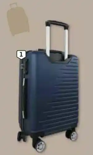 Auchan Trolley abs airport:azul 8r 55cm promoção