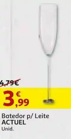 Auchan Batedor para leite actuel promoção