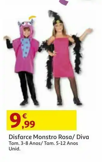 Auchan Disf monstro rosa topbrands promoção