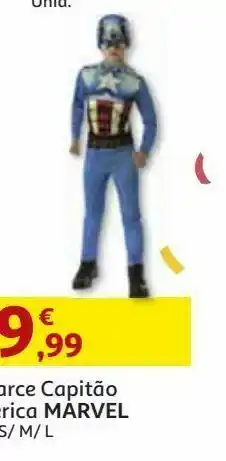 Auchan Disfarce capitao américa marvel promoção