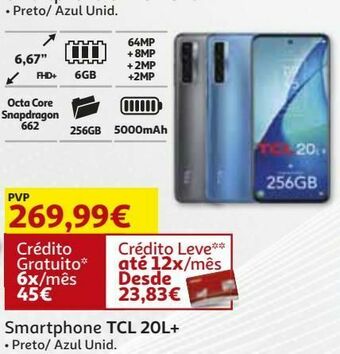 Auchan Smartphone tcl promoção