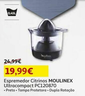 Auchan Espremedor citrinos moulinex promoção