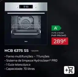 Radio Popular Tera forno multifunções hcb 6375 ss promoção