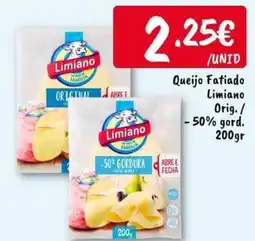 Ponto Fresco Queijo fatiado limiano orig. promoção