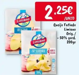 Queijo fatiado limiano orig.