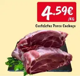 Ponto Fresco Costeletas Porco Cachago promoção