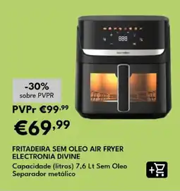Radio Popular Fritadeira sem oleo air fryer electronia divine promoção