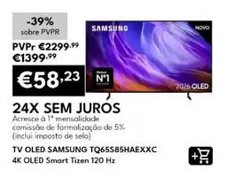 Radio Popular tv oled samsung promoção