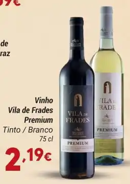 GidaCarnes Supermercados Vinho Vila de Frades Premium promoção