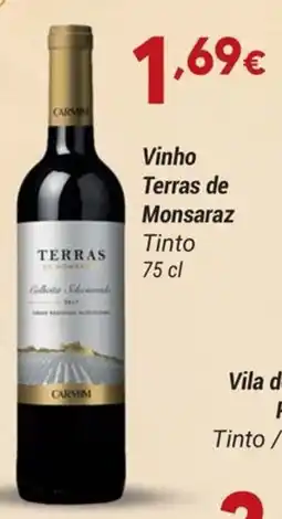 GidaCarnes Supermercados Vinho Terras de Monsaraz promoção