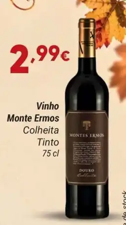 GidaCarnes Supermercados Vinho Monte Ermos Colheita Tinto promoção