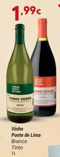 GidaCarnes Supermercados Vinho Ponte de Lima Branco Tinto promoção